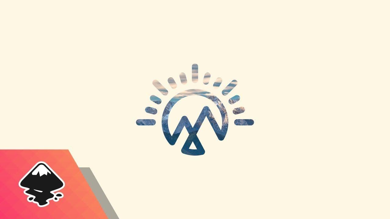 Mountain Logo - Inkscape Tutorial: Mountain Logo Design - YouTube