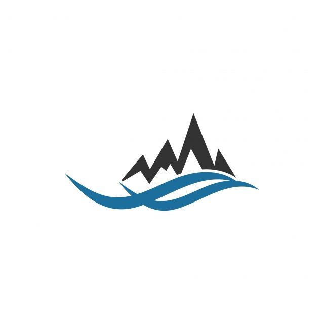 Graphic Mountain Logo - Mountain Logo Graphic Design Template Vector Illustration, Logo ...