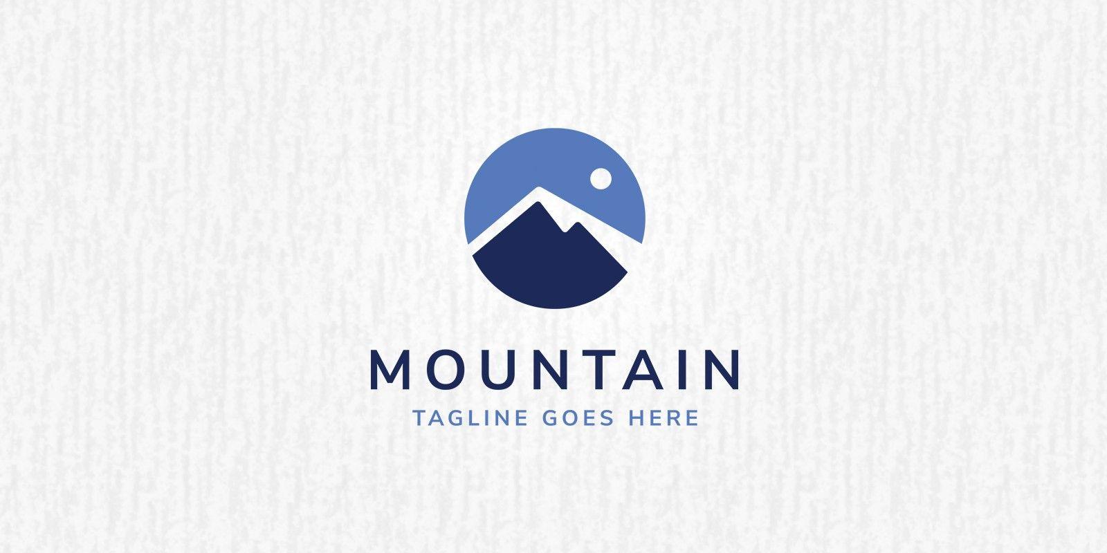 Montain Logo - Mountain Logo Template | Codester