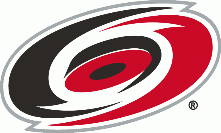 Black and Red Circle Logo - Carolina Hurricanes Primary Logo Hockey League NHL