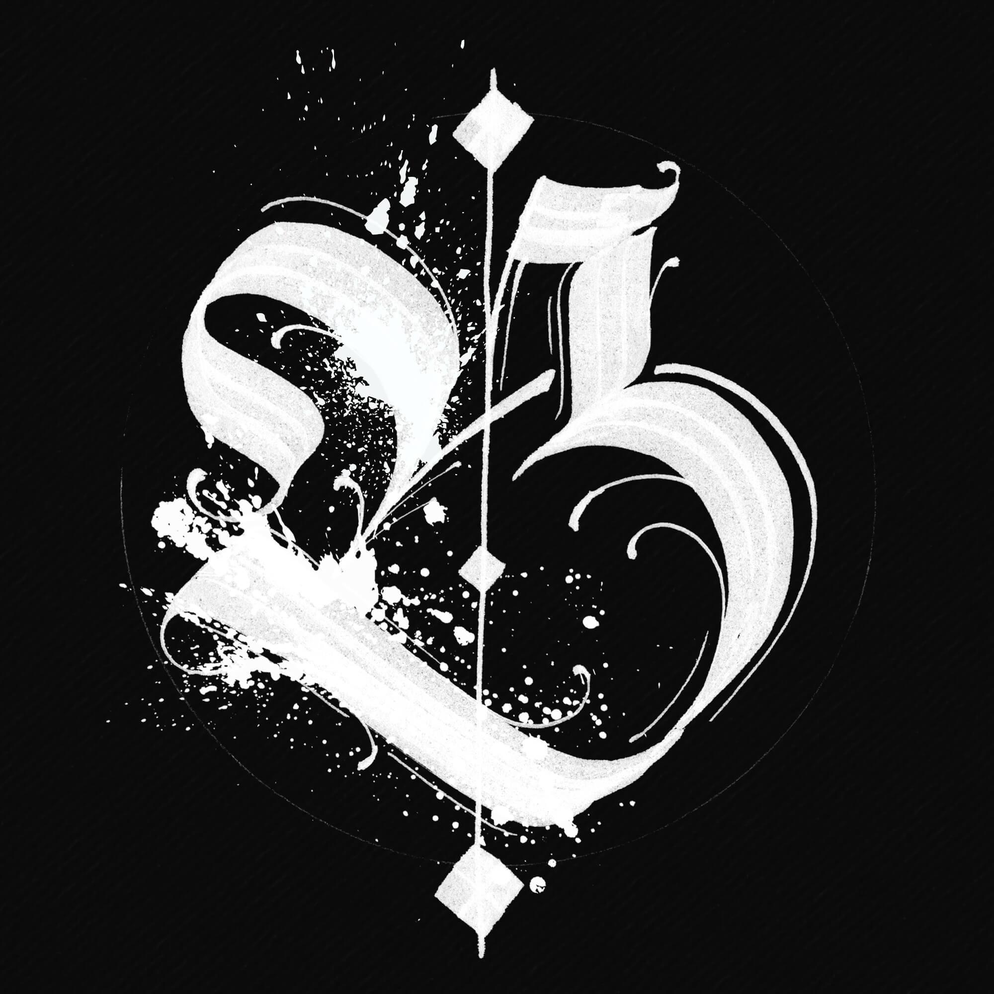 Gothic B Logo - Gothic Lettering Zerpa's 36DaysofType