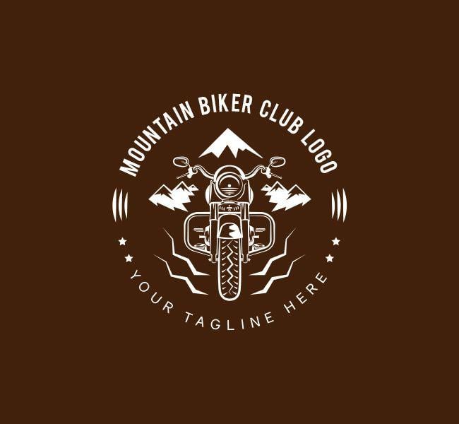 Biker Logo - Biker Club Logo & Business Card Template - The Design Love