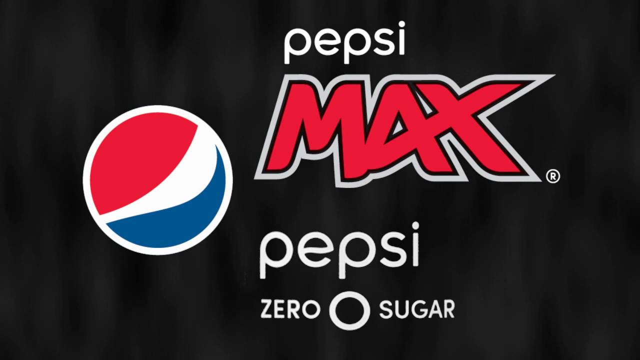 Pepsi Zero Logo - Pepsi MAX and Pepsi Zero Sugar logos - YouTube