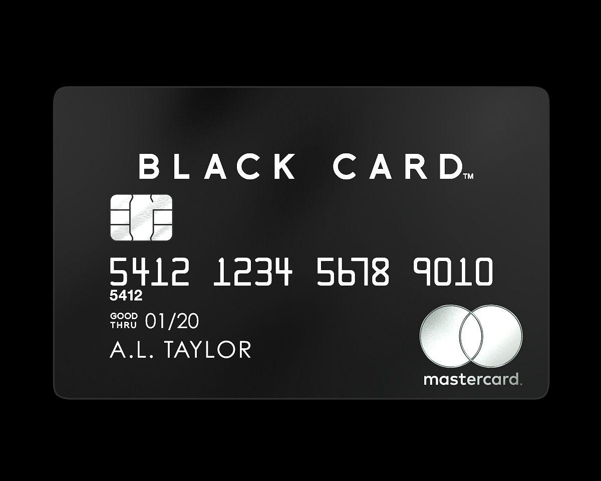 Black Black V Logo - Mastercard Black Card