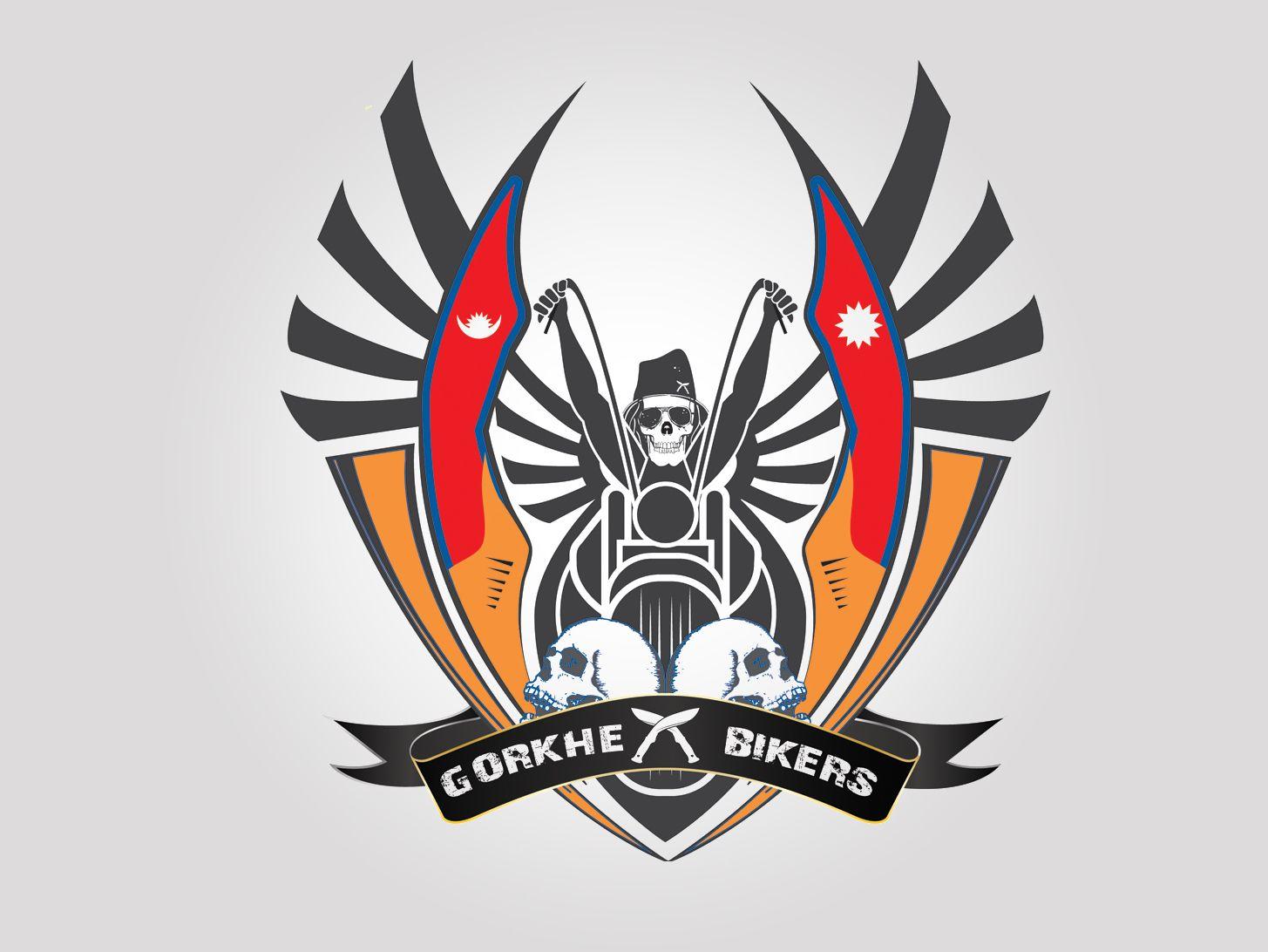Biker Logo - Logo for Nepali bikers