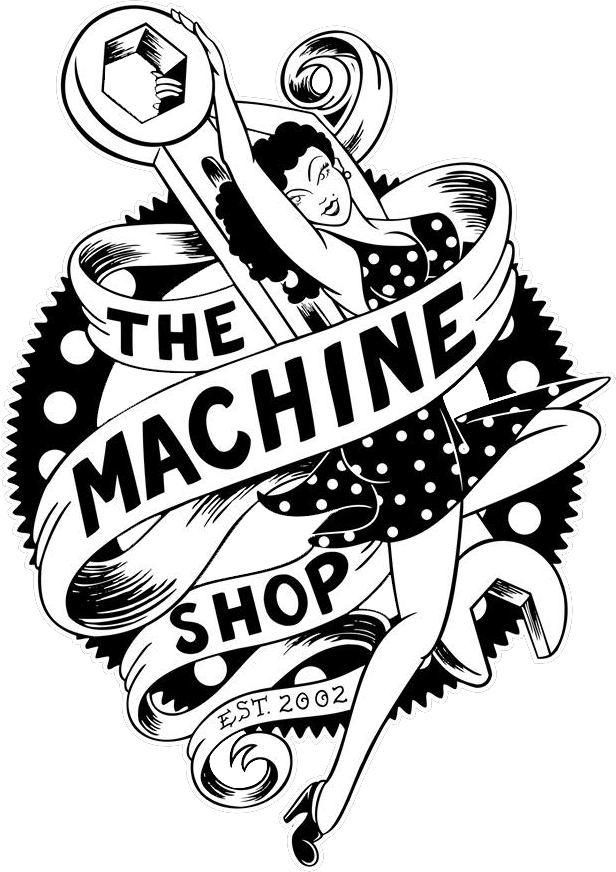 The Machine Logo - Machine shop Logos