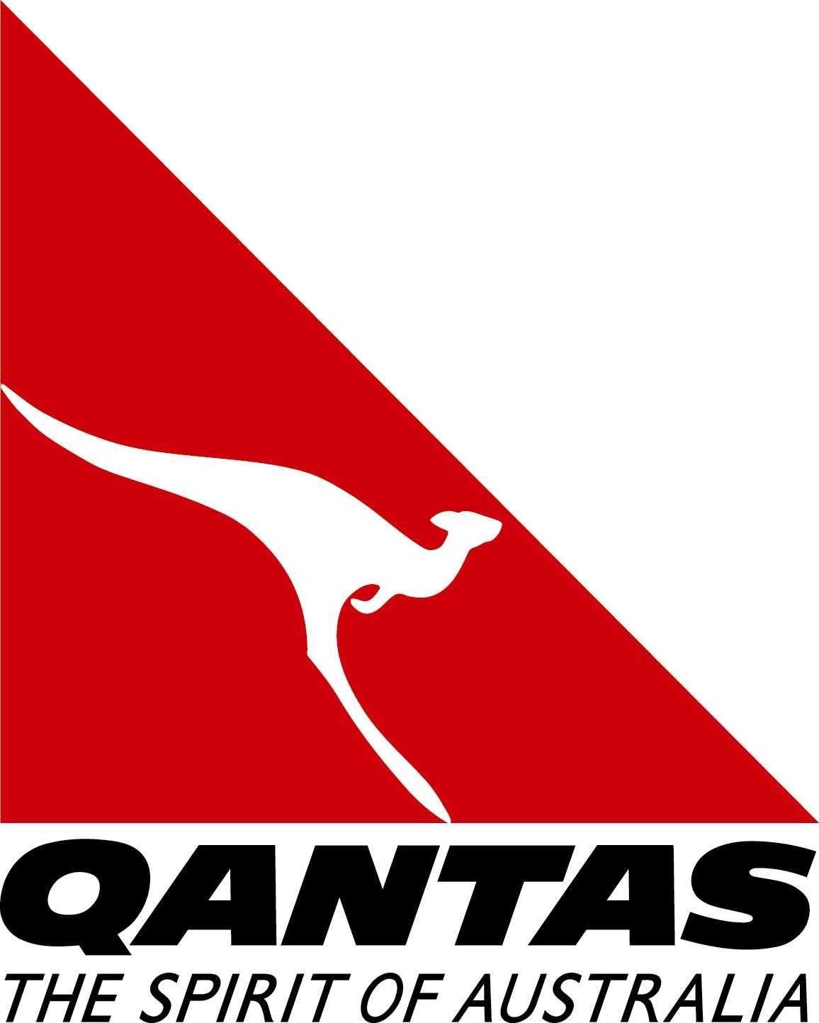 Airline with Kangaroo Logo - Qantas Logos