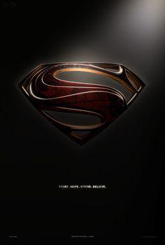 Man of Steel Logo - Camiseta Superman. Logo Man of Steel | Tattoos | Superman, Superman ...