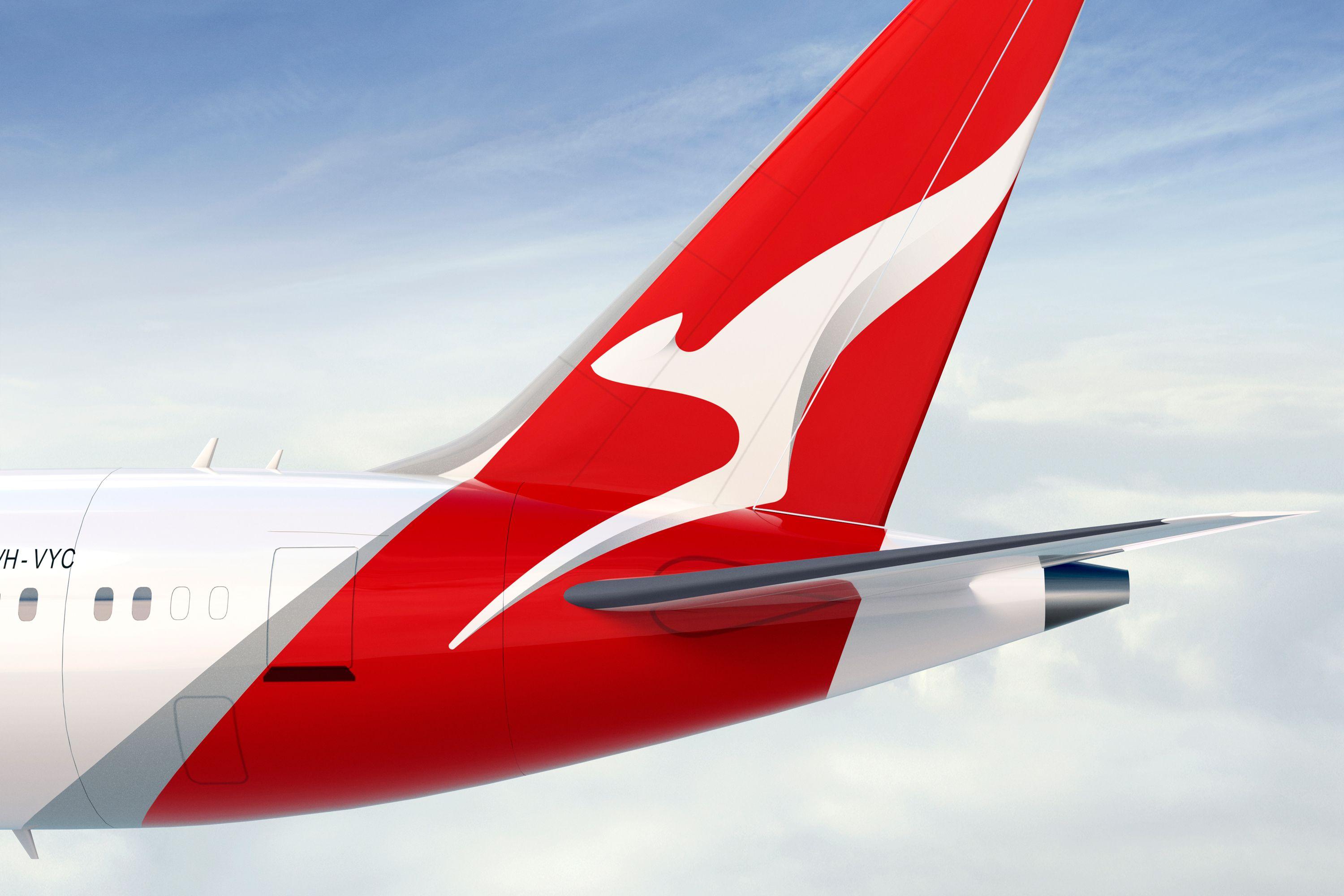 Airline with Kangaroo Logo - Qantas Group