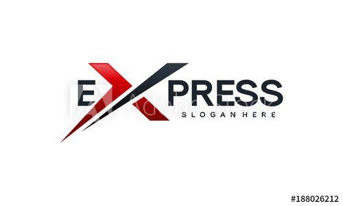 Express Logo - Fast Forward Express logo designs vector, Simple Express logo ...