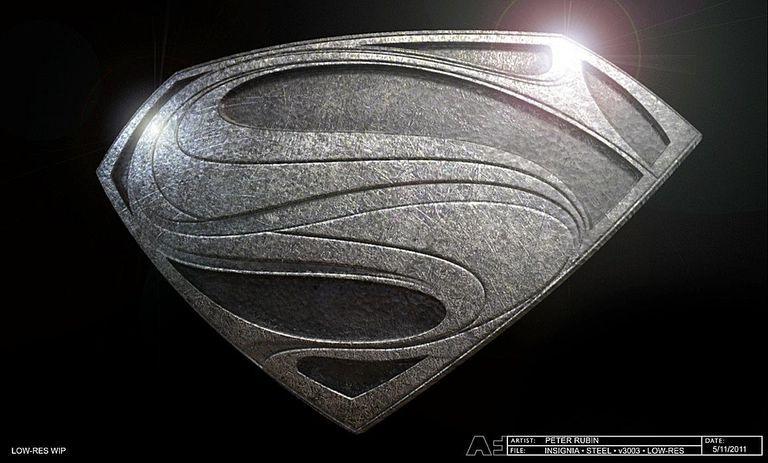 Man of Steel Logo - How Was the 