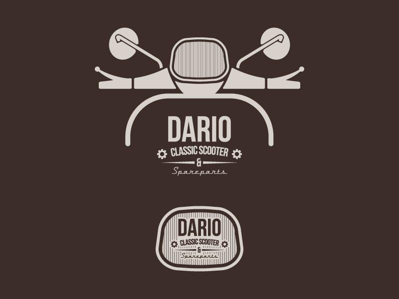 Old Vespa Logo - Logo Dario Classic Scooter & Spareparts by Gianluca Gentile ...