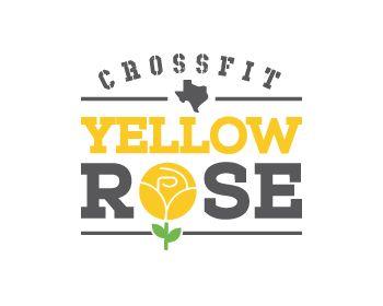 Rose and Yellow Logo - Logo design entry number 63 by Aleksandar | CrossFit Yellow Rose ...
