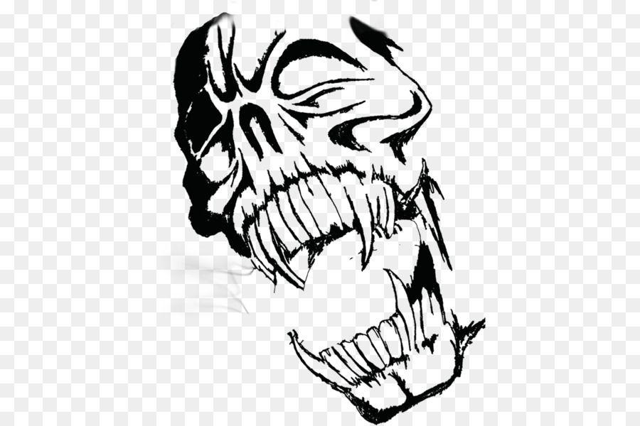 Metallica Skull Logo - Metallica Black and white Skull Logo - metallica png download - 492 ...