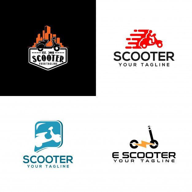 Scooter Logo - Scooter logo design Vector | Premium Download