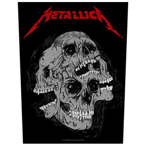 Metallica Skull Logo - Backstreetmerch. Skulls (Back Patch)