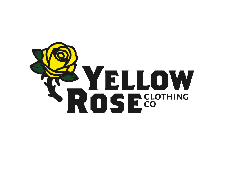 Rose and Yellow Logo - Yellow Rose Clothing Co by Jordan Andrew Gonzales | Dribbble | Dribbble