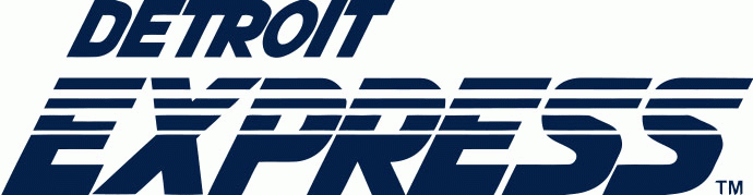 Express Logo - Detroit Express Wordmark Logo American Soccer League NASL