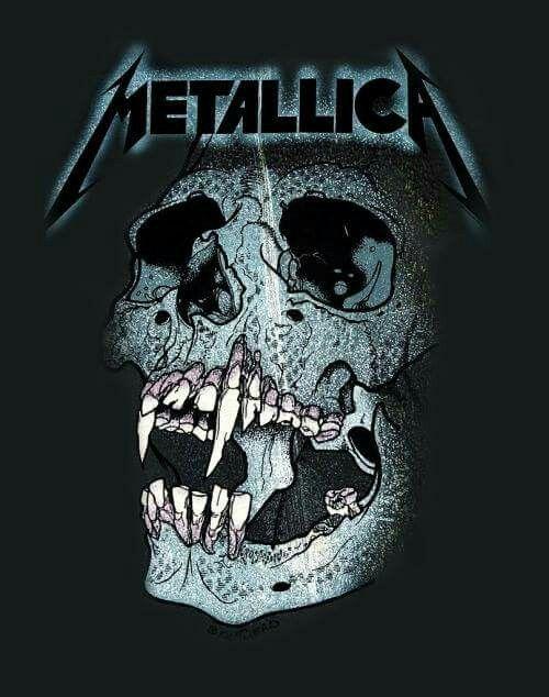 Metallica Skull Logo - Pin by Anthony Jones on Skull tattoo | Skull, Metallica, Skull logo