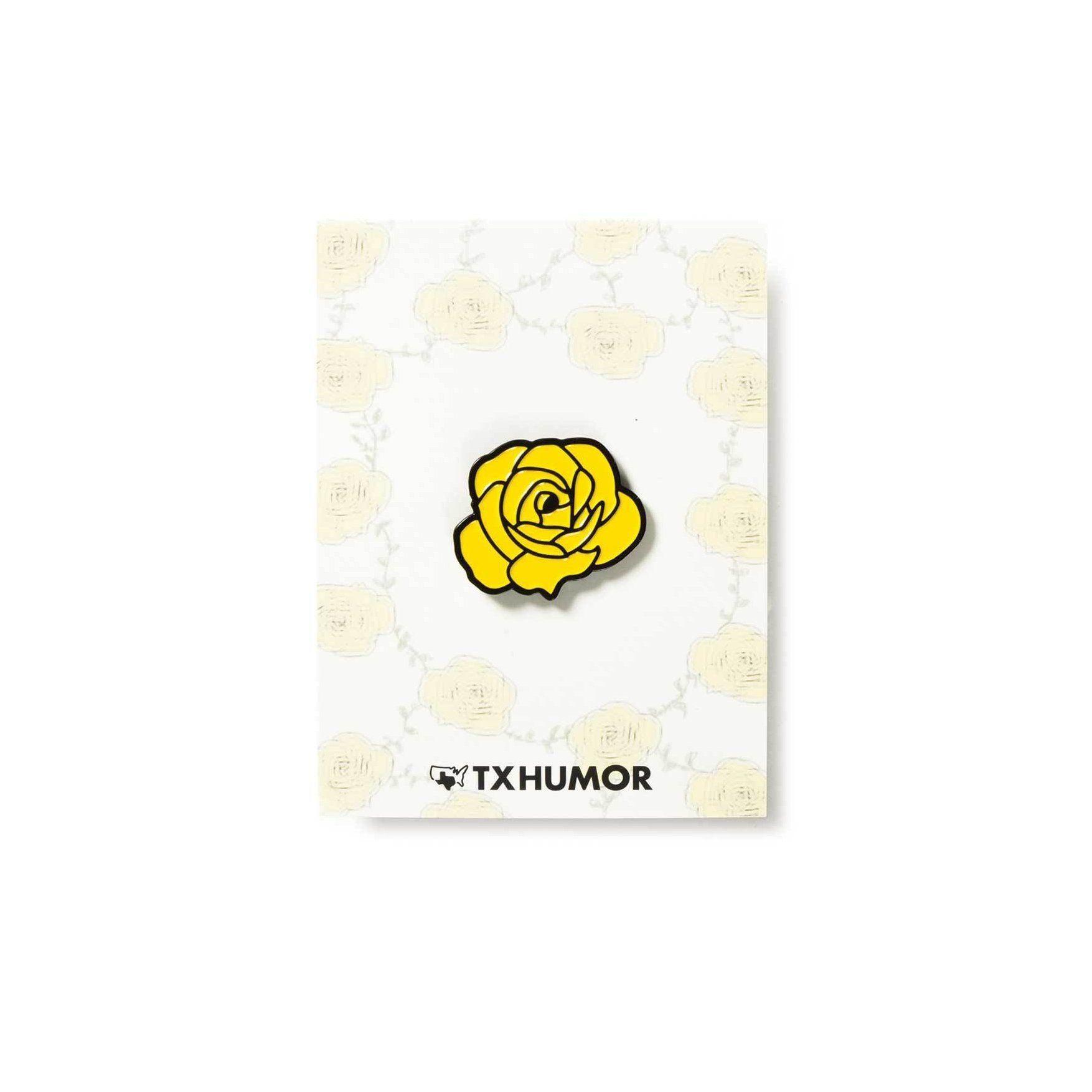 Yellow Rose Logo - Yellow Rose Pin