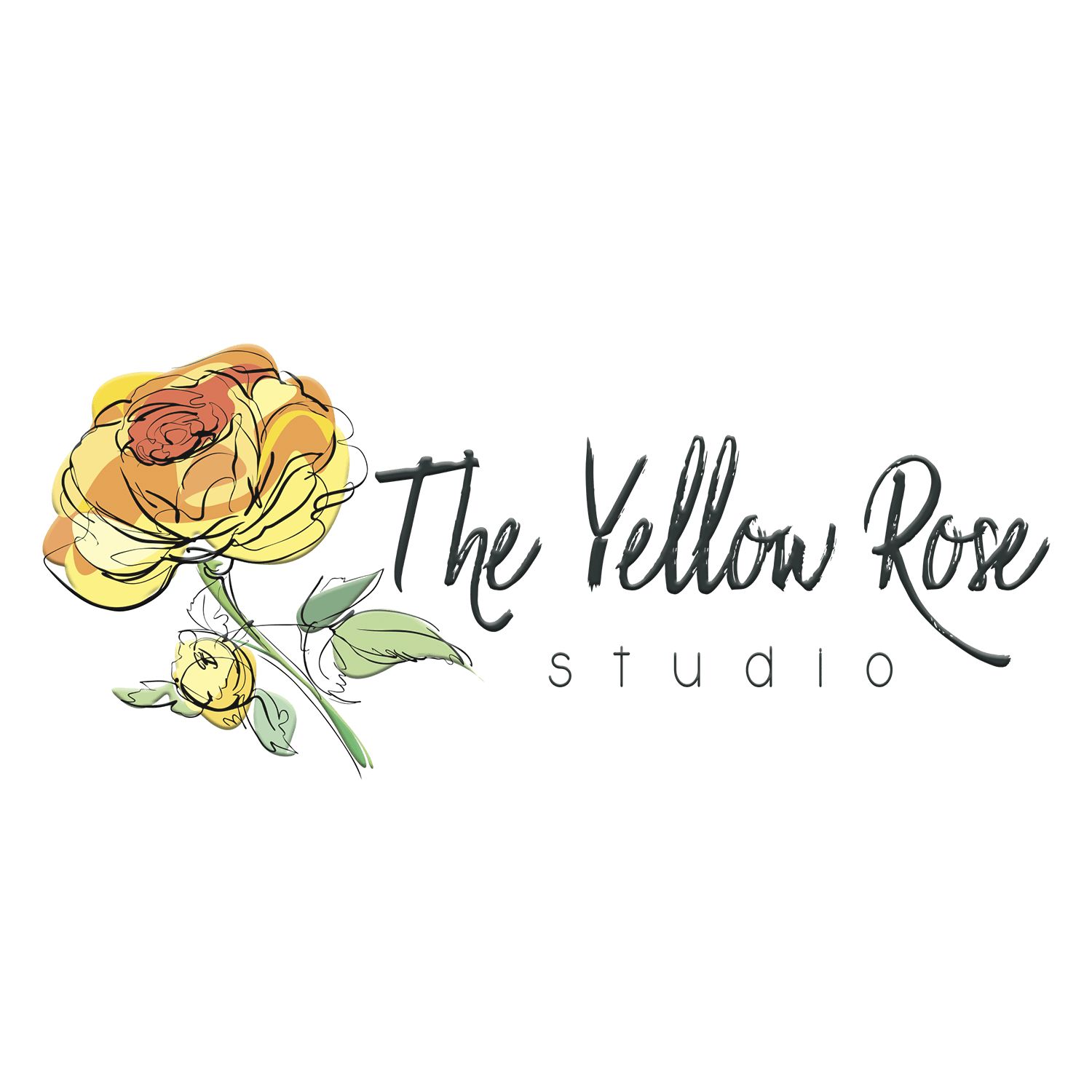 Yellow Rose Logo - Pittsburgh Wedding Photographers. The Yellow Rose Studio