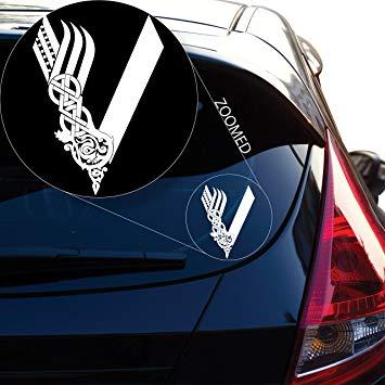 Vikings TV Show Logo - Amazon.com: Vikings Tv Show Decal Sticker for Car Window, Laptop and ...