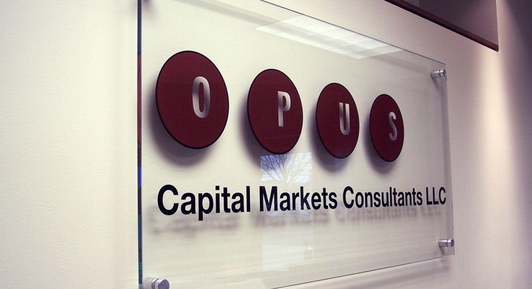 Corporate Wall Logo - Etched Glass Signs. Frosted Glass Signage