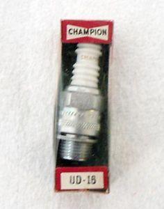 Champion Spark Plug Old Logo - NEW OLD STOCK CHAMPION SPARK PLUG UD-16 | eBay