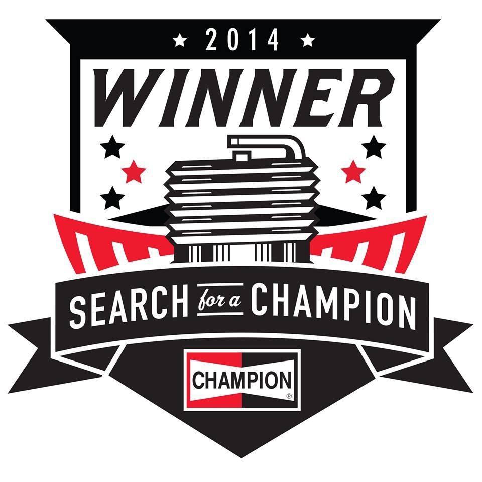 Champion Spark Plug Old Logo - Nick Lascuola 1 of 15 Finalists In The 2014 Champion Spark Plugs