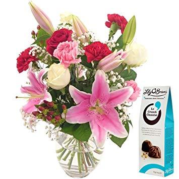 Bouquet Floral Logo - Oriental Charm Bouquet & FREE Chocolates and FREE NEXT DAY UK ...