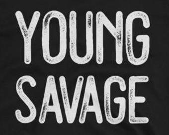 Young Savage Logo - Young savage | Etsy