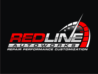 Redline Logo - RedLine Autoworks logo design - 48HoursLogo.com