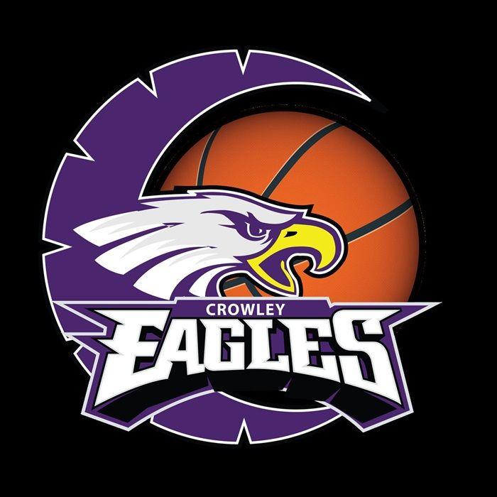 Crowley Eagles Logo - Crowley Men's Varsity Basketball High School