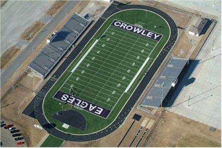 Crowley Eagles Logo - Eagle Stadium - Crowley, Texas