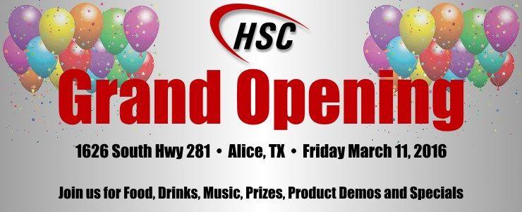 Howard Supply Logo - Alice Grand Opening Supply Company