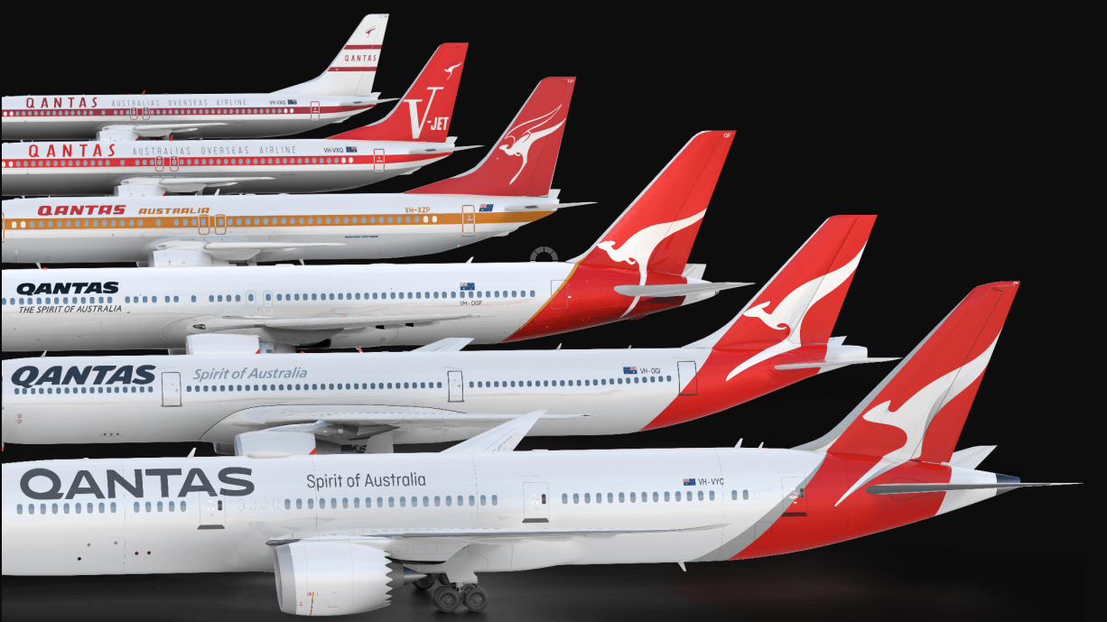 Kangaroo Airline Logo - Qantas redesign more than a superficial makeover, insists airline ...