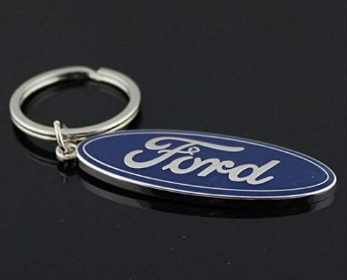 Imported Car Logo - Buy eShop24x7 Ford chrome plated steel imported key chain key ring