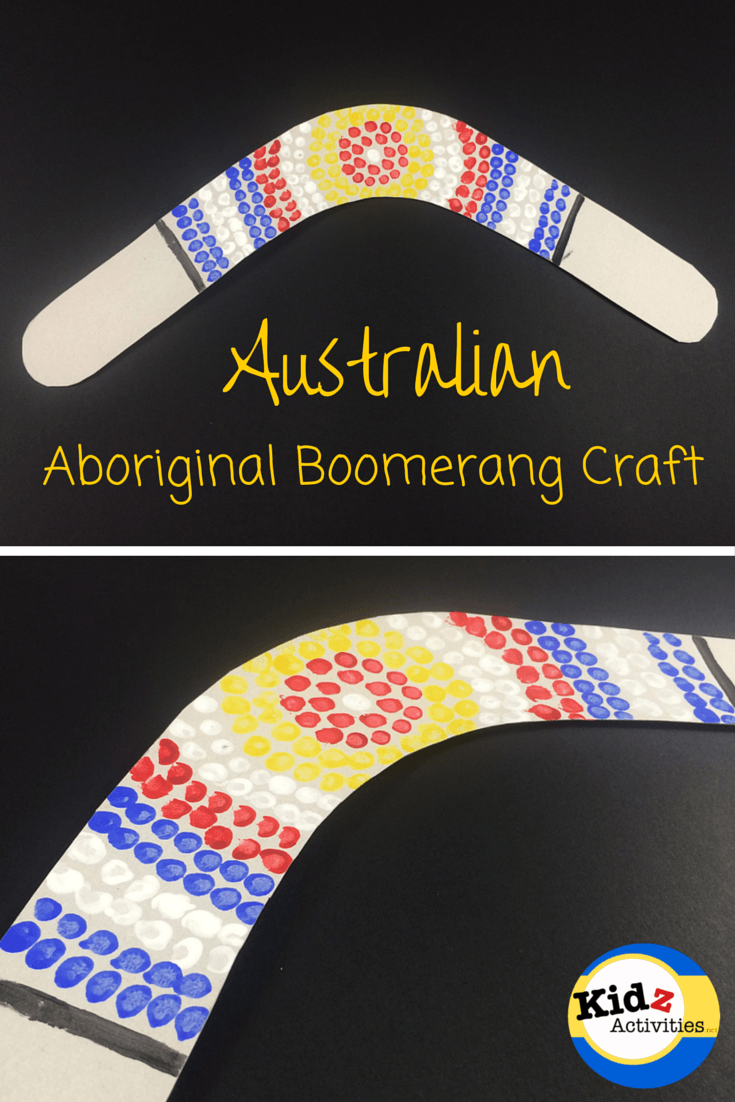 Australian Boomerang Logo - Australian Aboriginal Boomerang Craft