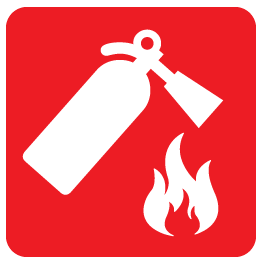 Fire Extinguisher Logo - Fire Extinguisher sign decals | Dezign With a Z