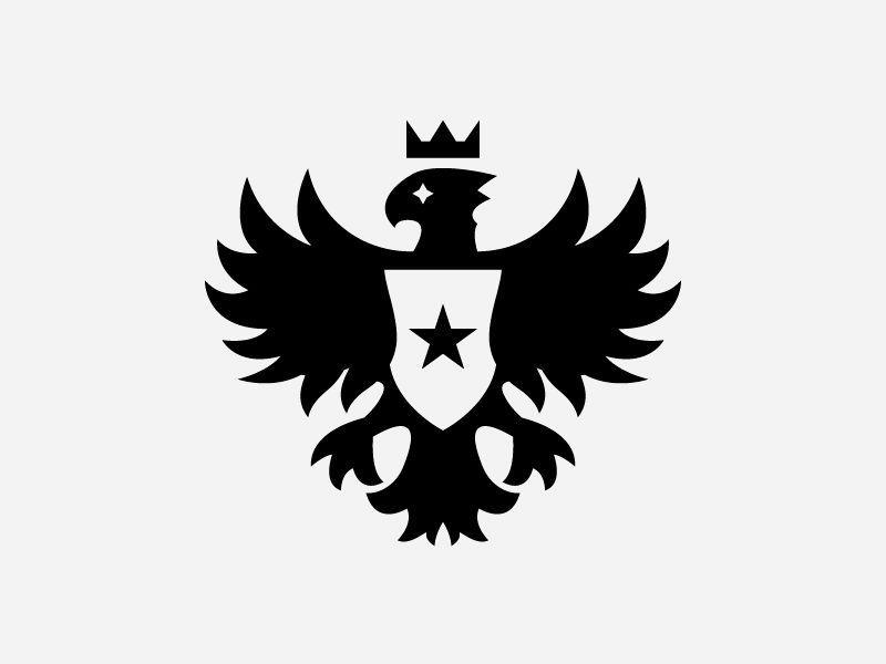 Black Eagle Shield Logo - Eagle Shield Star Emblem by James Wilson Saputra | Shield Logos ...