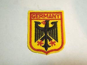 Black Eagle Shield Logo - Germany Black Eagle Coat of Arms Emblem Shield Shape Patch