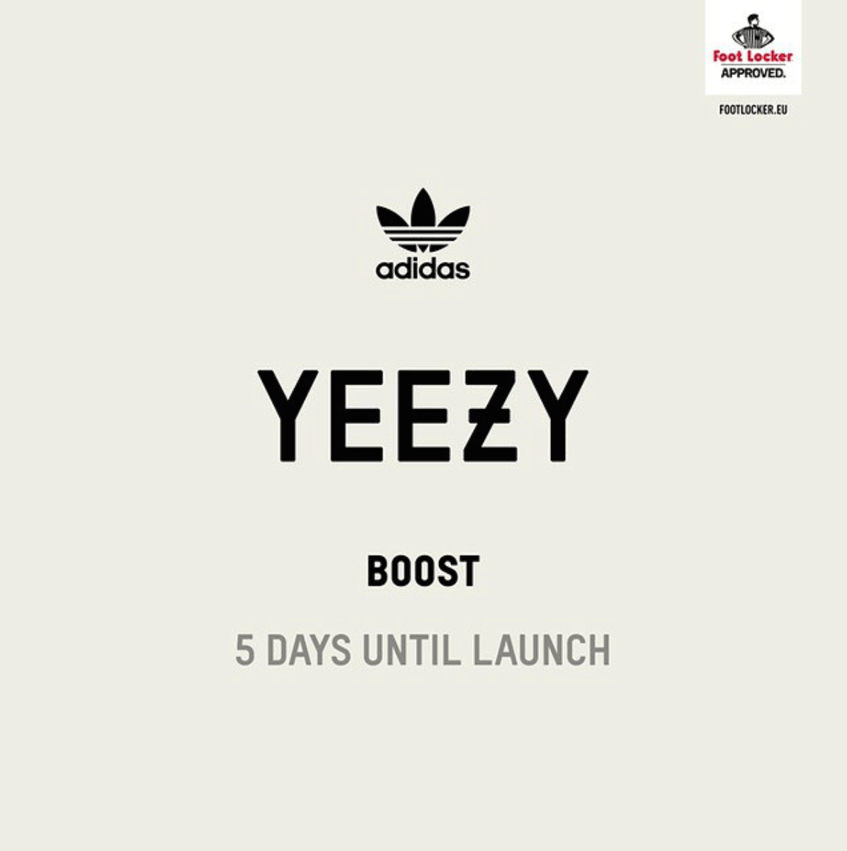 Adidas Boost Logo - Yeezy 750 Boost to Hit Footlockers in Europe • KicksOnFire.com