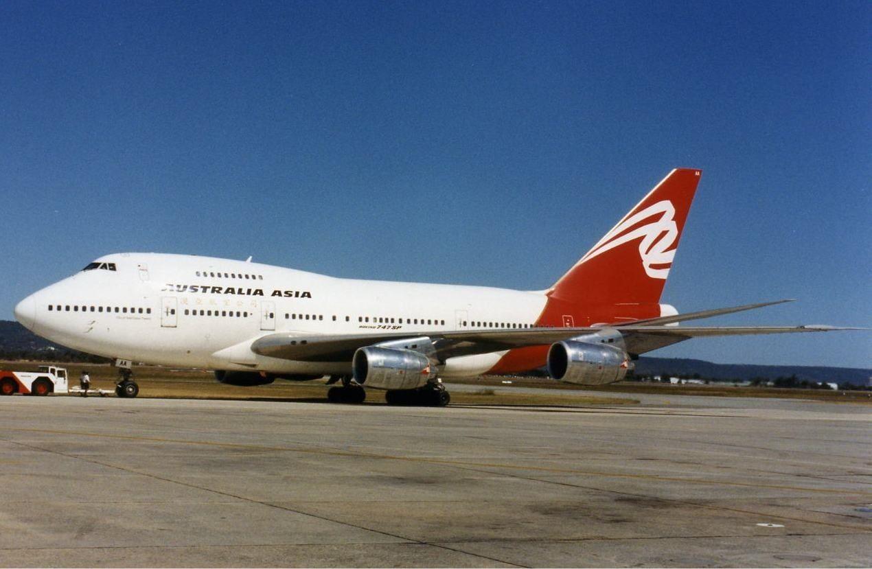 Airline with Kangaroo Logo - Australia Asia Airlines