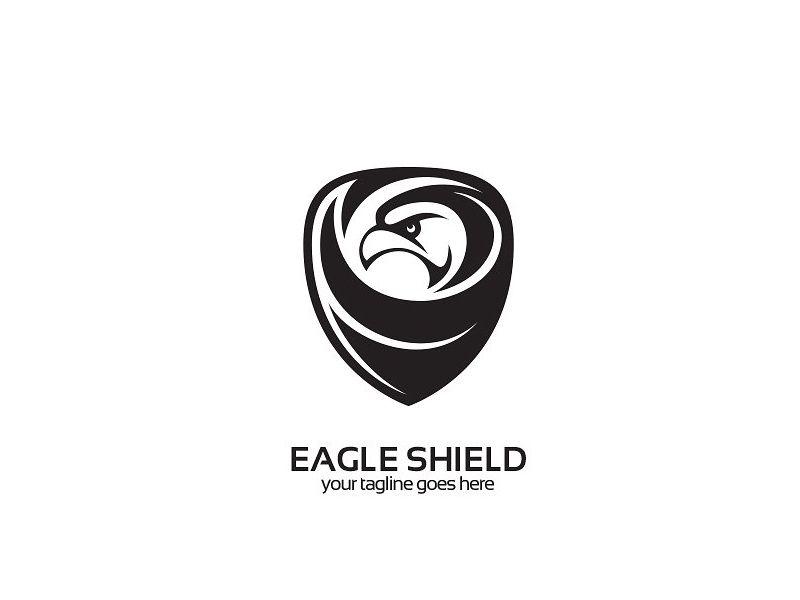 Black Eagle Shield Logo - Eagle Shield Logo