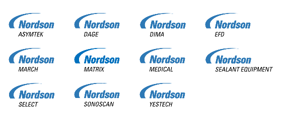 Blue Brand Name Logo - Logos