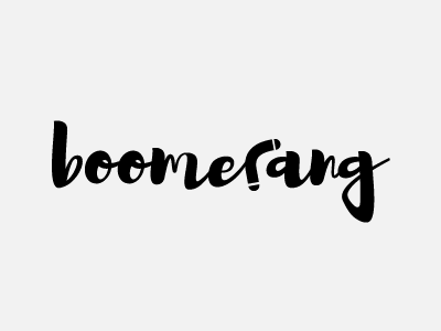Australian Boomerang Logo - Boomerang Logo by Ben LeMar | Dribbble | Dribbble