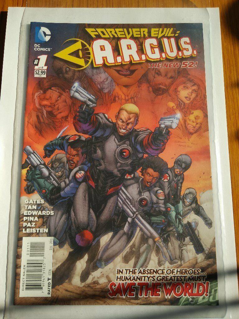 Argus DC Comics Logo - Forever Evil ARGUS DC Comics NEW52 full run set issues 1-6 GOOD ...