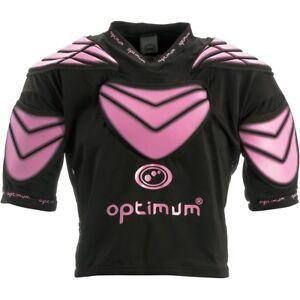 Top Pink Logo - Optimum Rugby Extreme Body Armour Top Pink Junior RRP £30 | eBay