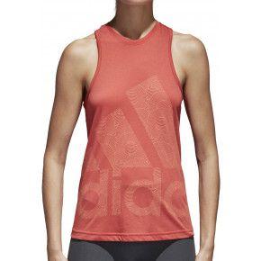 Top Pink Logo - adidas Climalite Logo Womens Training Vest Tank Top. Start