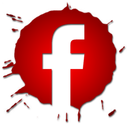 Red Facebook Logo - Red blob icon facebook png #17336 - Free Icons and PNG Backgrounds